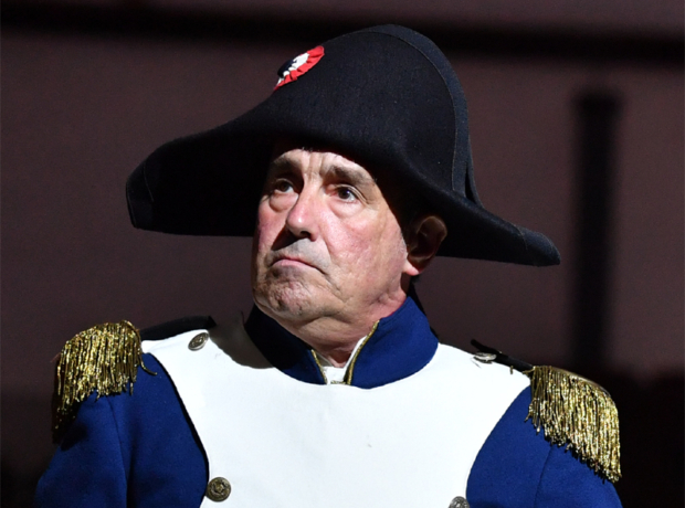 David Schroeder als Napoleon